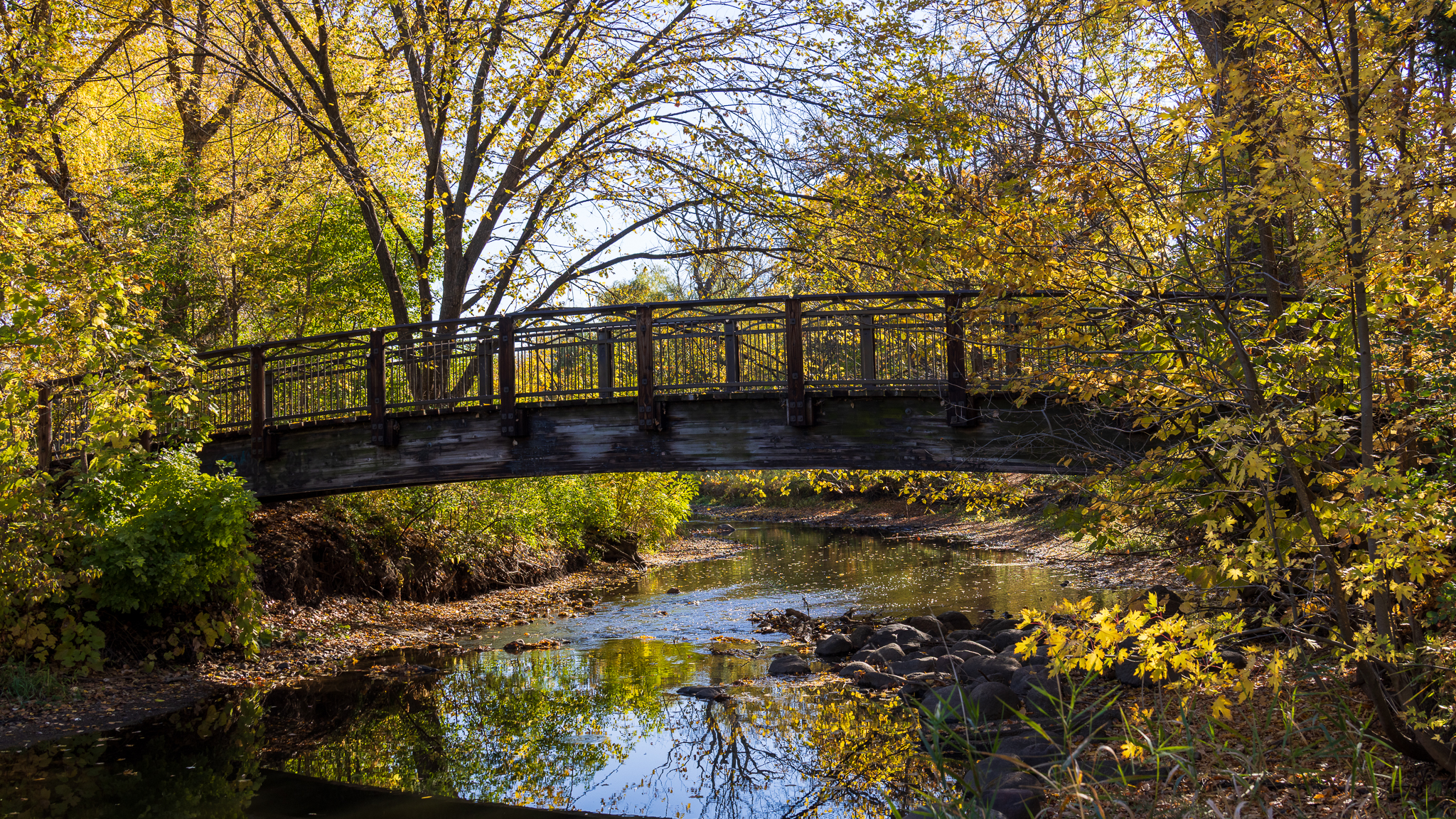 Footbridge over Minnehaha