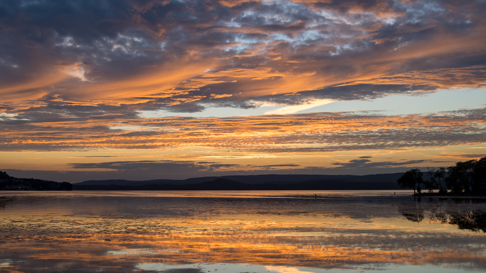 Lake Wisconsin sunset