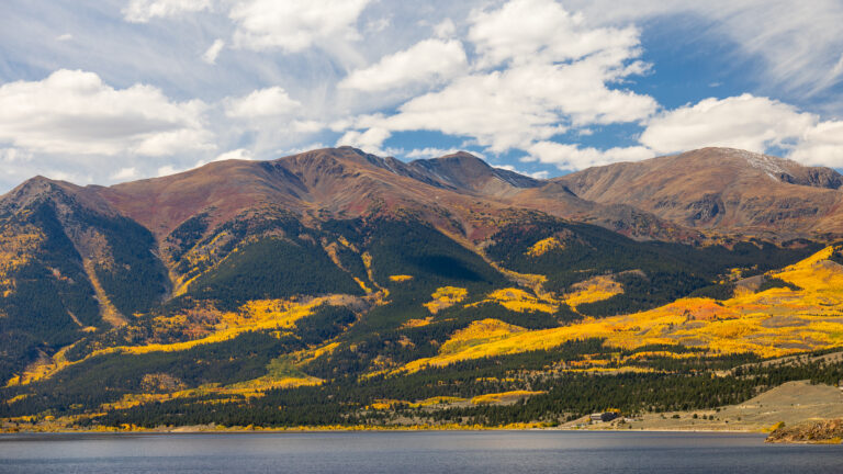 Twin Lakes hillside