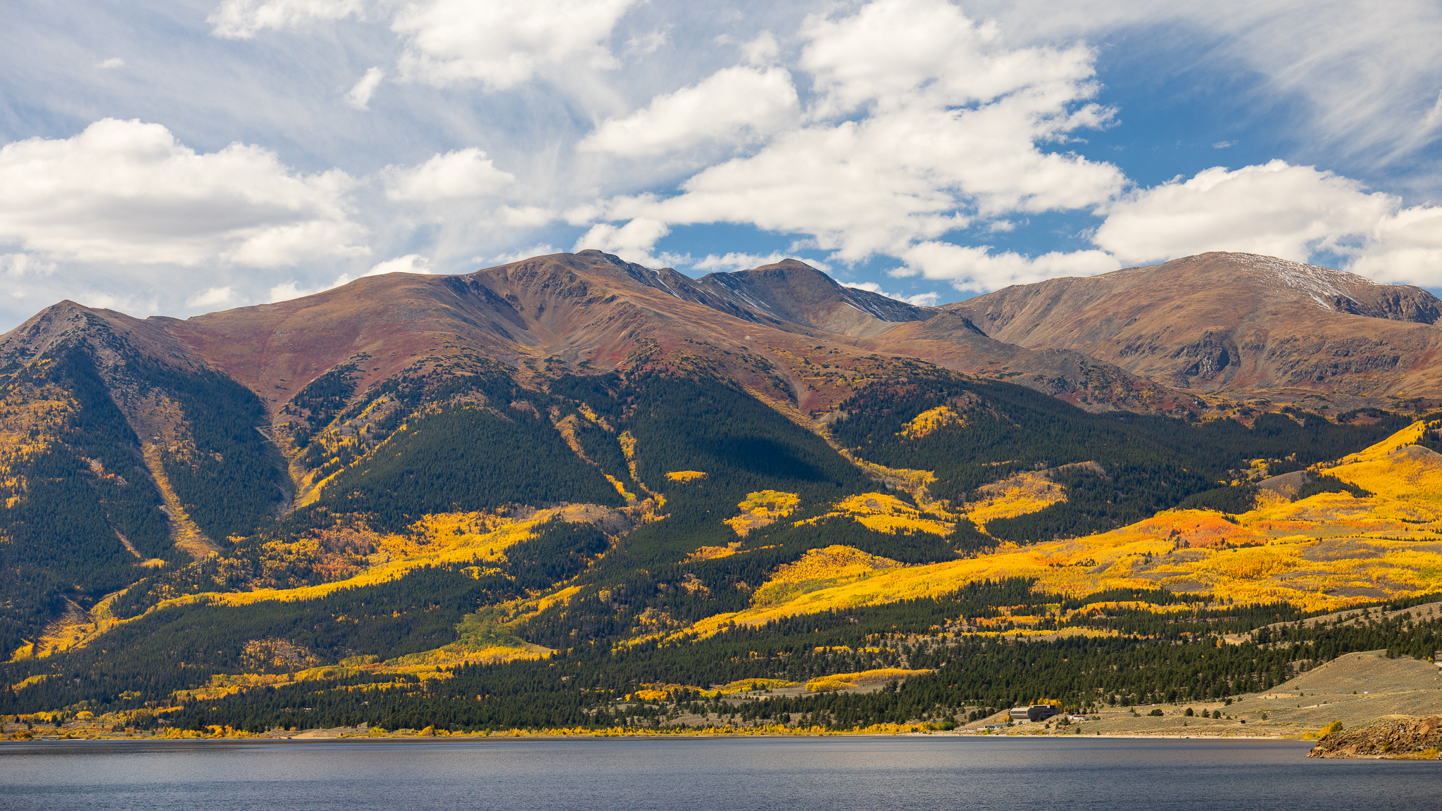 Twin Lakes hillside