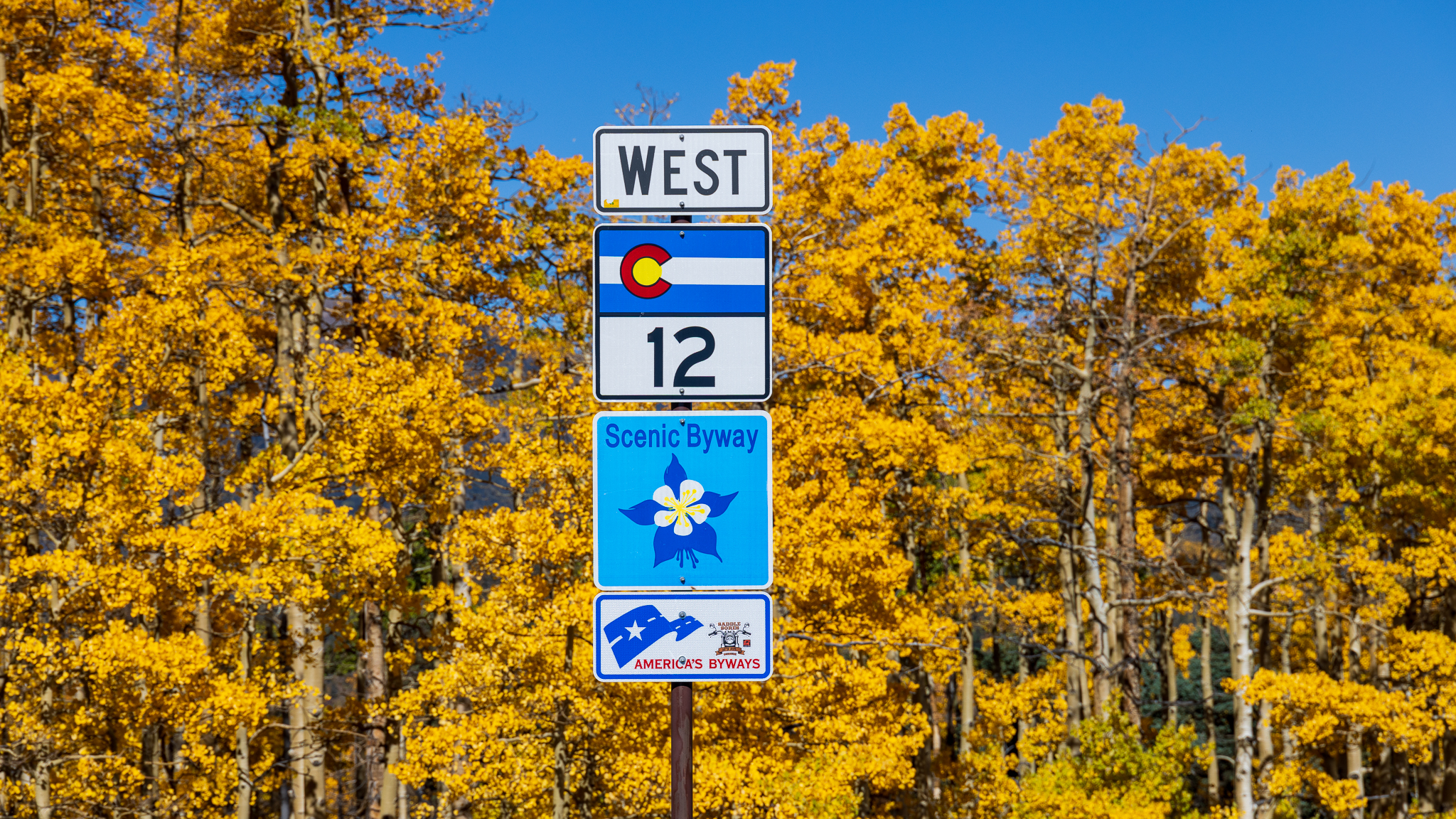 Colorado highway sign