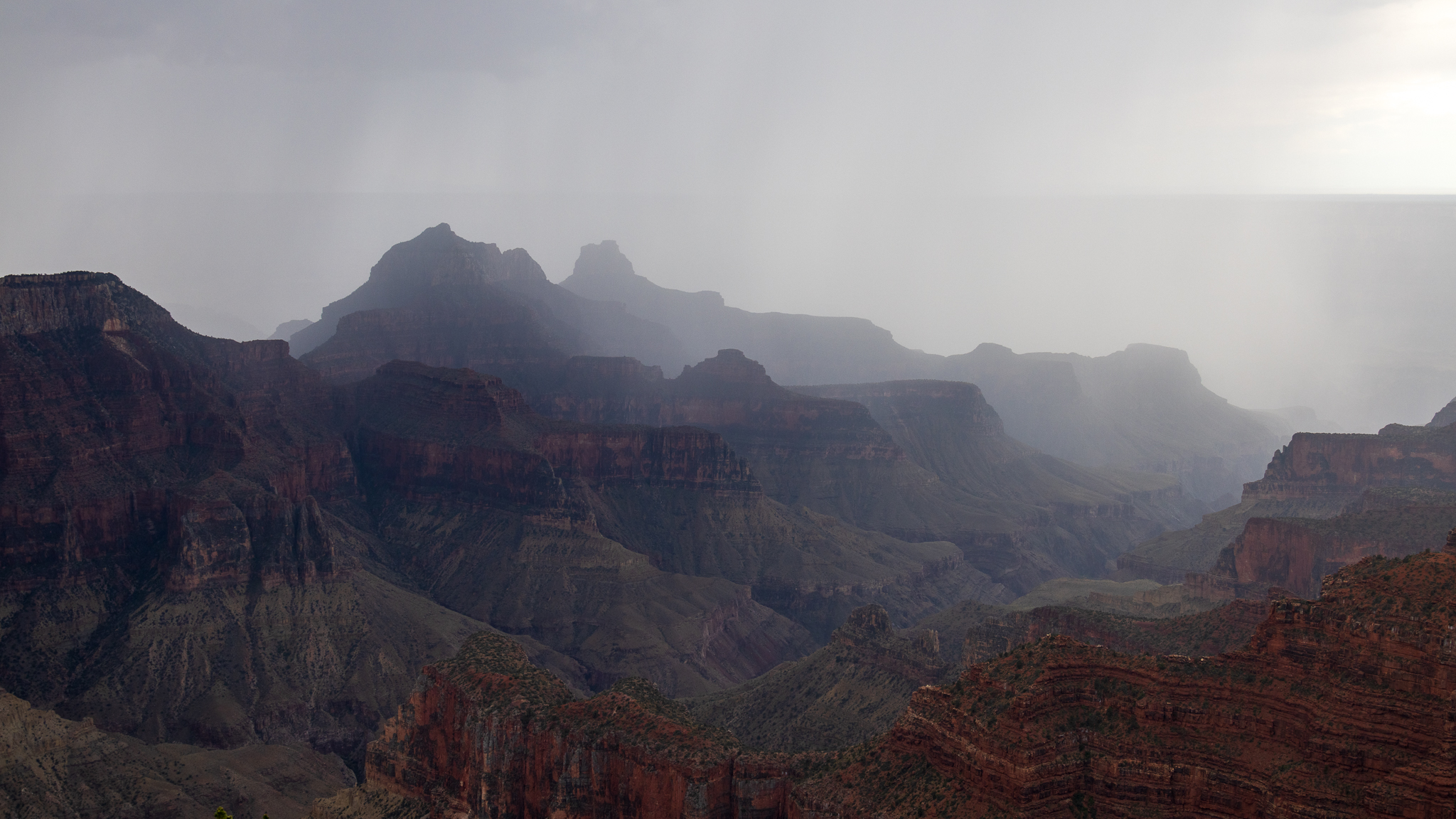 Grand Canyon storm