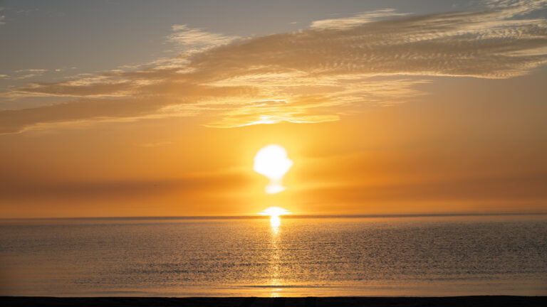 Lake Michigan sunrise